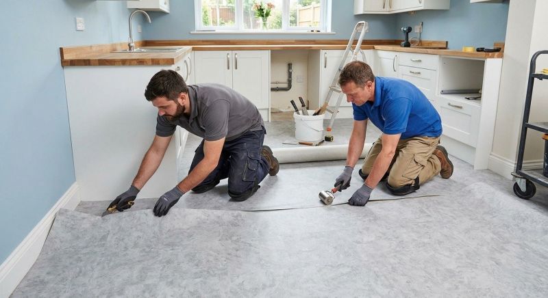 Sheet Linoleum Installation in High Ridge, MO