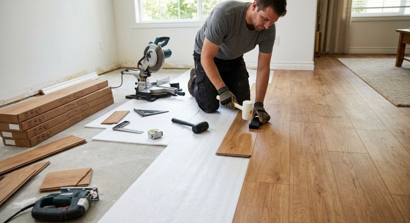 Laminate Floor Installation in East Saint Louis, IL