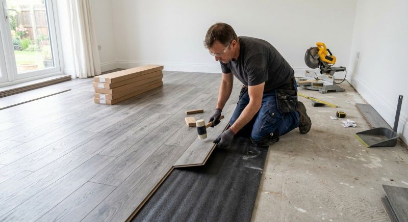 Laminate Floor Replacement in Alton, IL