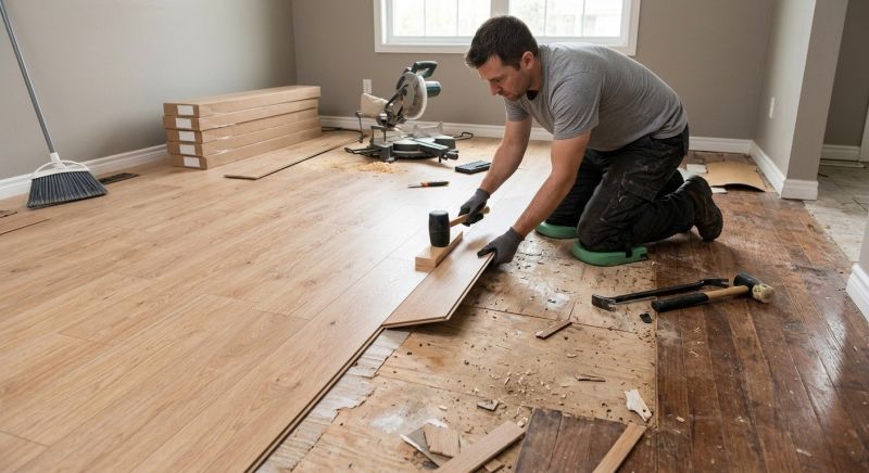 Laminate Floor Replacement in Arnold, MO