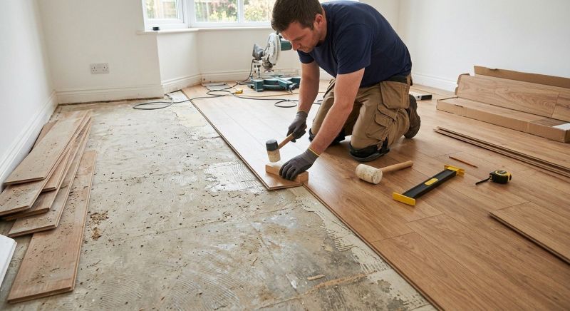 Laminate Floor Replacement in Bethalto, IL