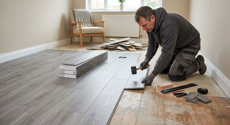 Laminate Floor Replacement in Bethalto, IL