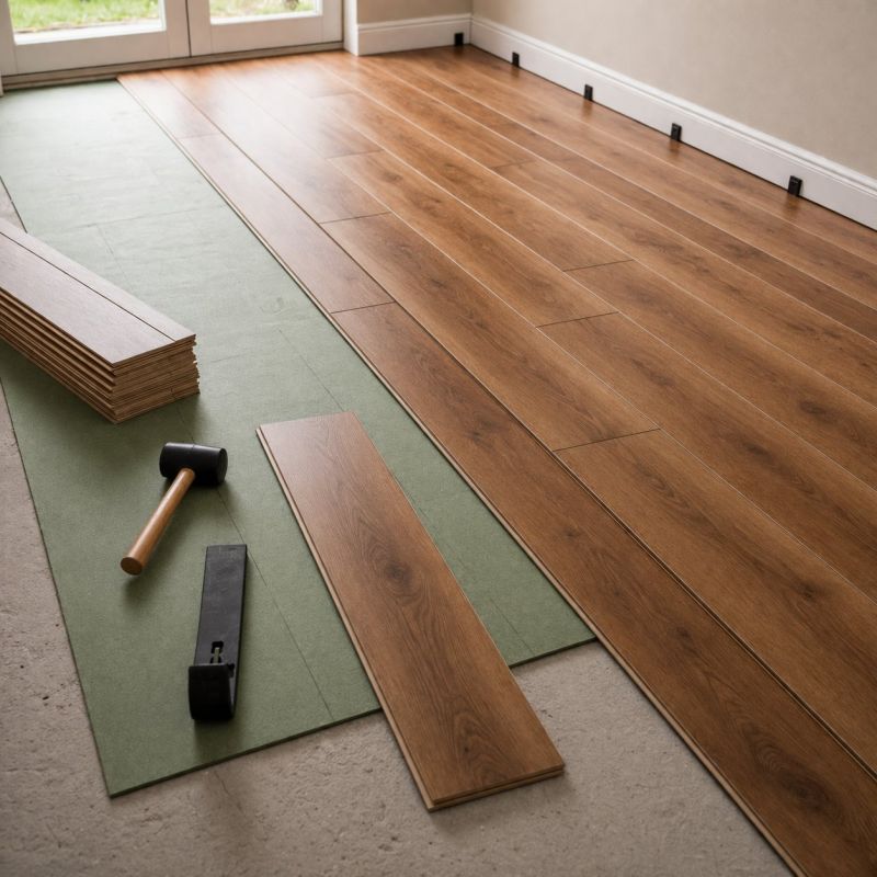 Laminate Floor Replacement in O Fallon, IL