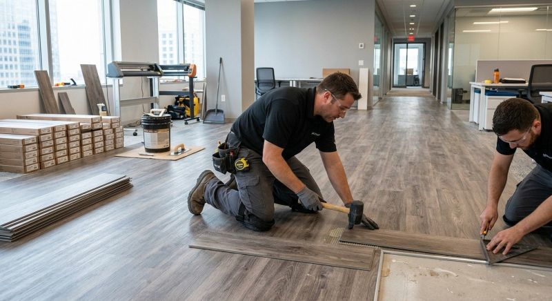 Linoleum Floor Installation in Alton, IL