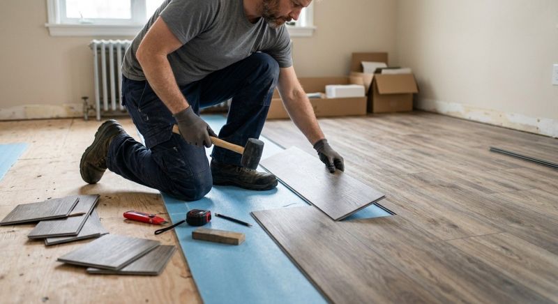 Linoleum Floor Installation in Grover, MO