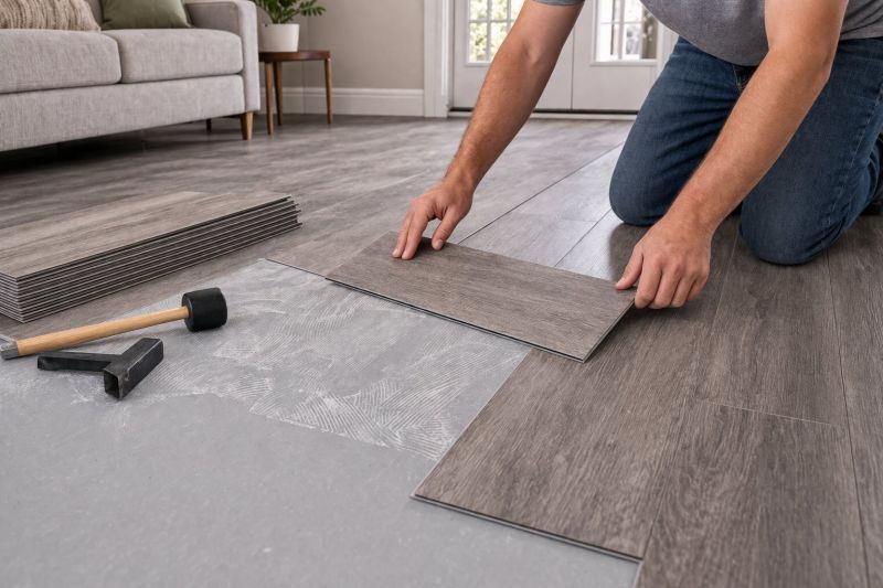 Luxury Vinyl Tile Installation in Belleville, IL
