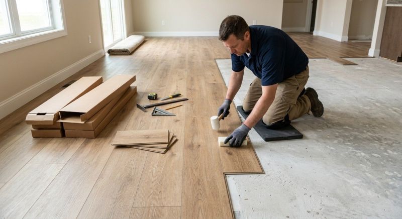 Luxury Vinyl Tile Installation in Fenton, MO
