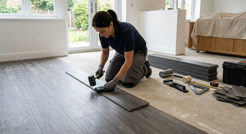 Luxury Vinyl Tile Installation in High Ridge, MO