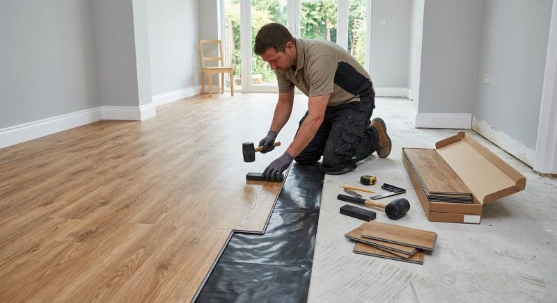 Luxury Vinyl Tile Installation in Millstadt, IL