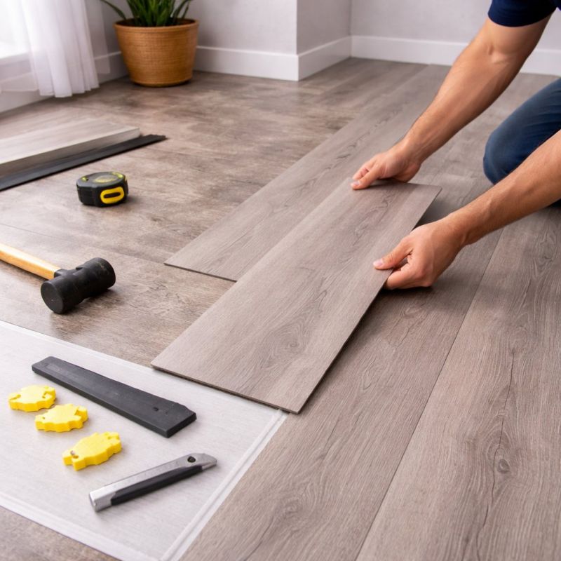 Luxury Vinyl Tile Installation in O Fallon, IL