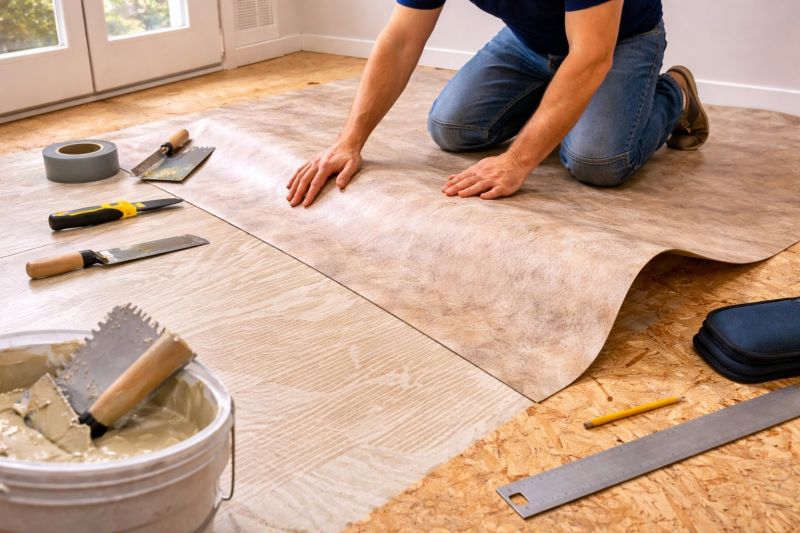 Sheet Flooring Installation in Chesterfield, MO