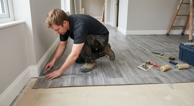 Sheet Vinyl Installation in Glen Carbon, IL