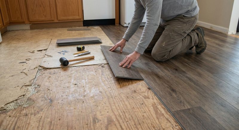 Vinyl Floor Replacement in St Louis, MO