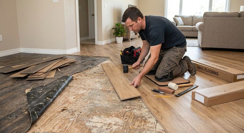 Vinyl Flooring Installation in Belleville, IL