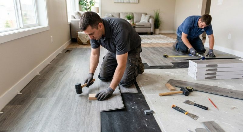 Vinyl Flooring Installation in Bethalto, IL