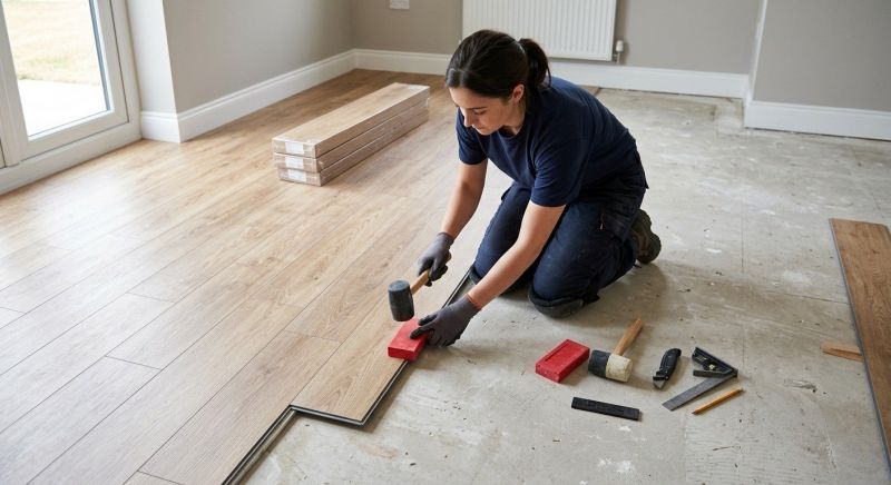 Vinyl Plank Floor Installation in St Louis, MO