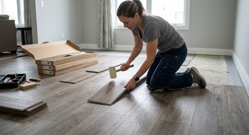 Vinyl Plank Floor Installation in St Louis, MO